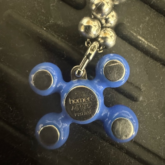 Homer Necklace Chain Sphere Legs Pendant (20 inches) - Picture 11 of 12